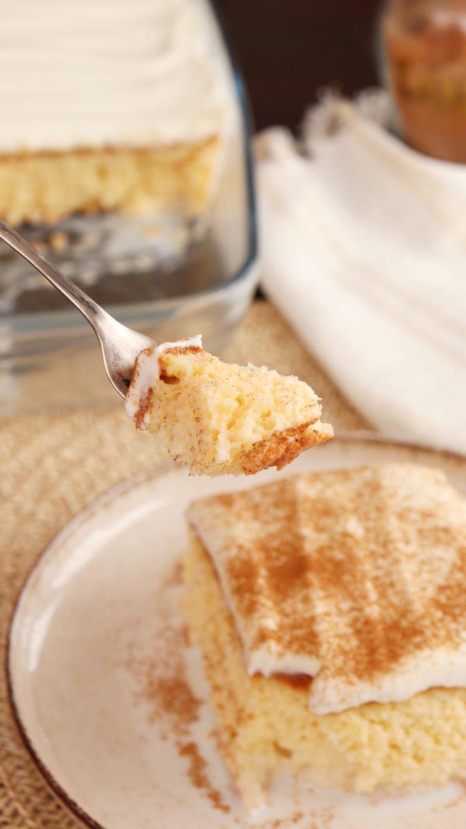 pastel postre tres leches