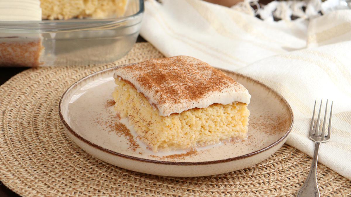 pastel postre tres leches