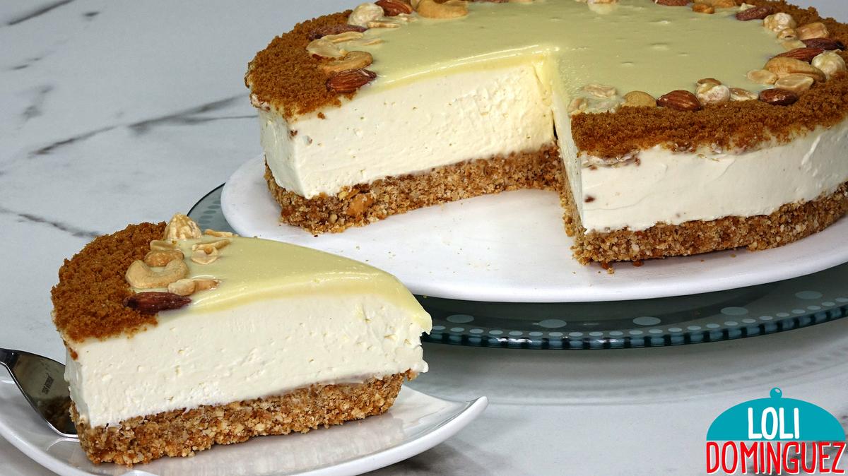 TARTA DE QUESO SIN HORNO Y SIN GELATINA NI LECHE CONDENSADA. Esta tarta queda realmente deliciosa, con una textura sedosa y cremosa a la vez y con un sabor exquisito