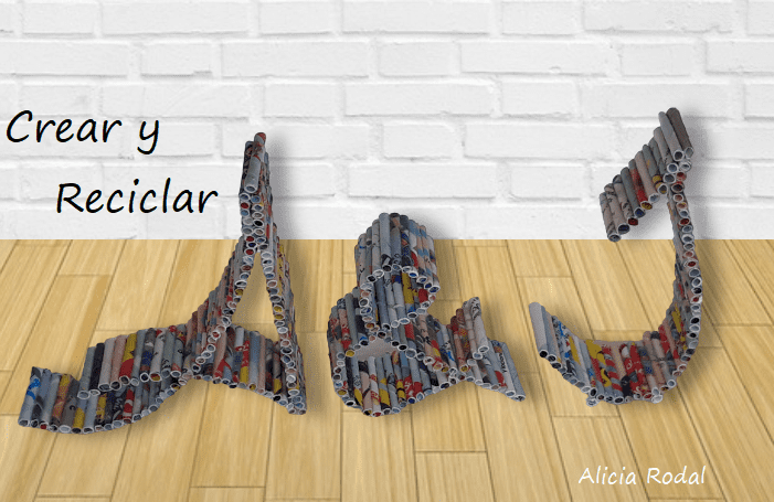 Mira que manera tan original de hacer letras con tubitos de papel como parte de la decoración de nuestra casa o las mesas de una fiesta o celebración especial. En este tutorial te muestro una idea fácil de manualidades, donde aprenderás a hacer letras o iniciales con un diseño muy original. DIY