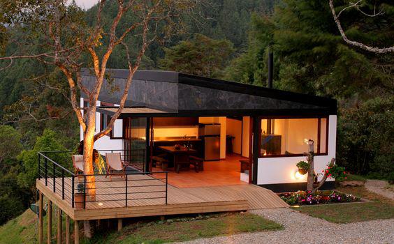 Diseños con chimenea