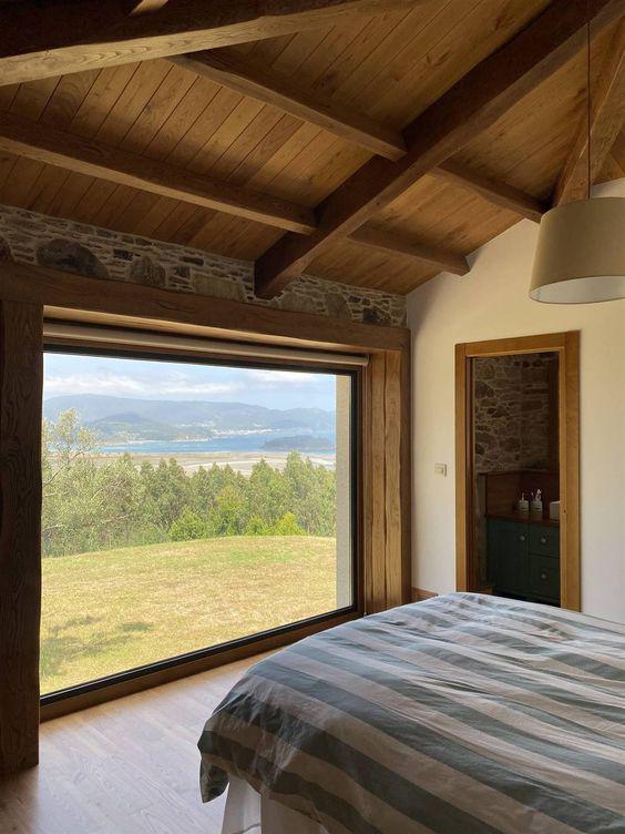 Interiores para casas de campo tipo cabaña