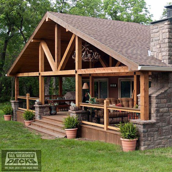 Casas de campo estilo cabaña