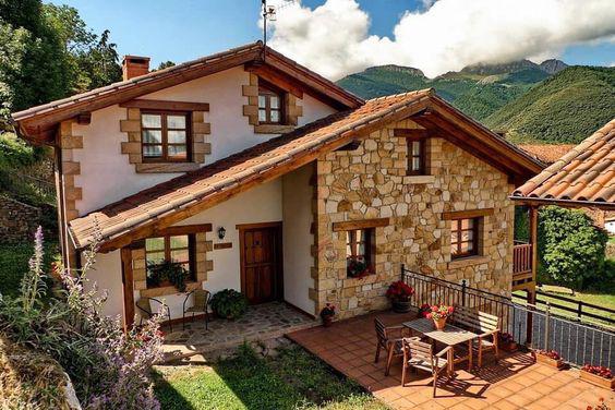 Casas de campo estilo cabaña