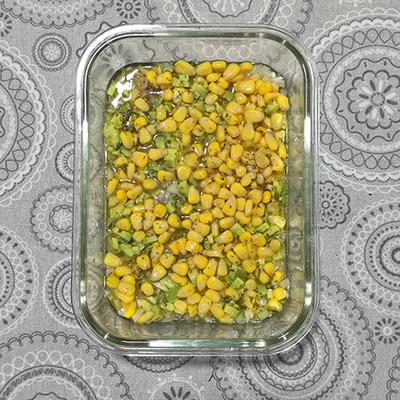 Ceviche de caballa con fresas - Marniado preparado