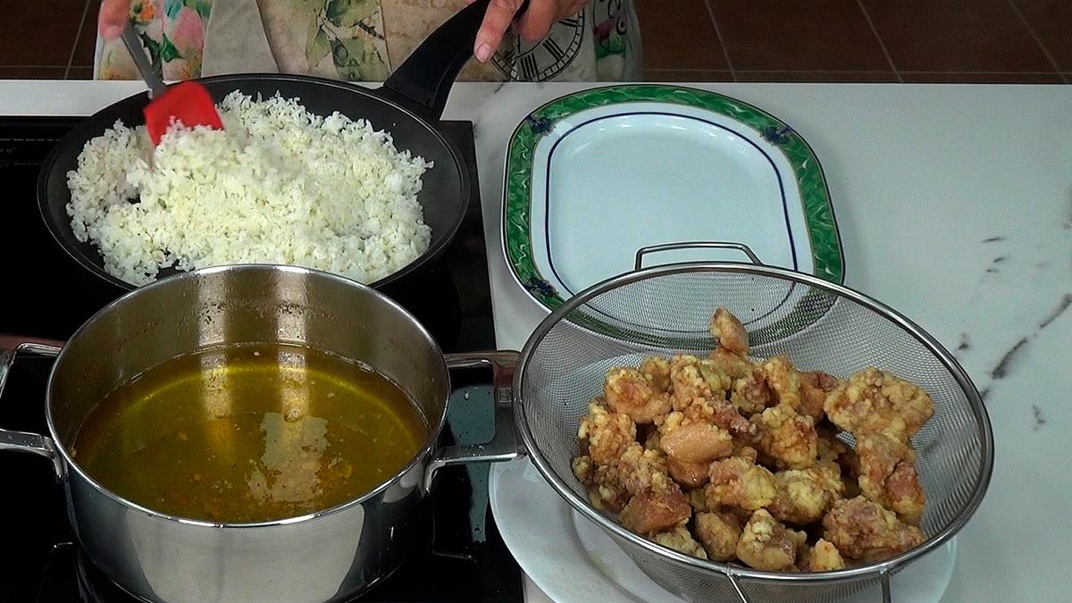 POLLO FRITO ESTILO CHINO CON ARROZ, RECETA FÁCIL - Loli Domínguez - Foto 9