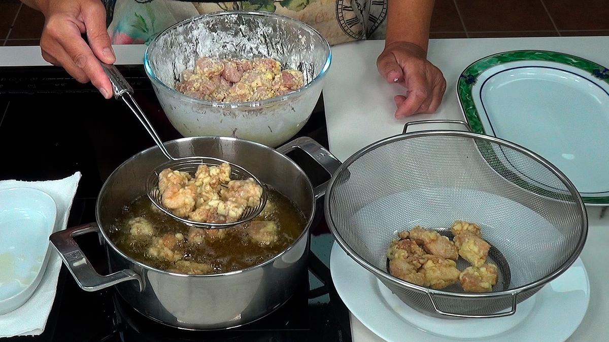 POLLO FRITO ESTILO CHINO CON ARROZ, RECETA FÁCIL - Loli Domínguez - Foto 12