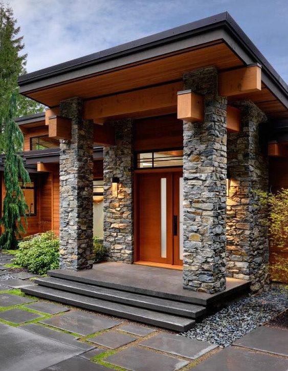 Entradas de casas tradicionales