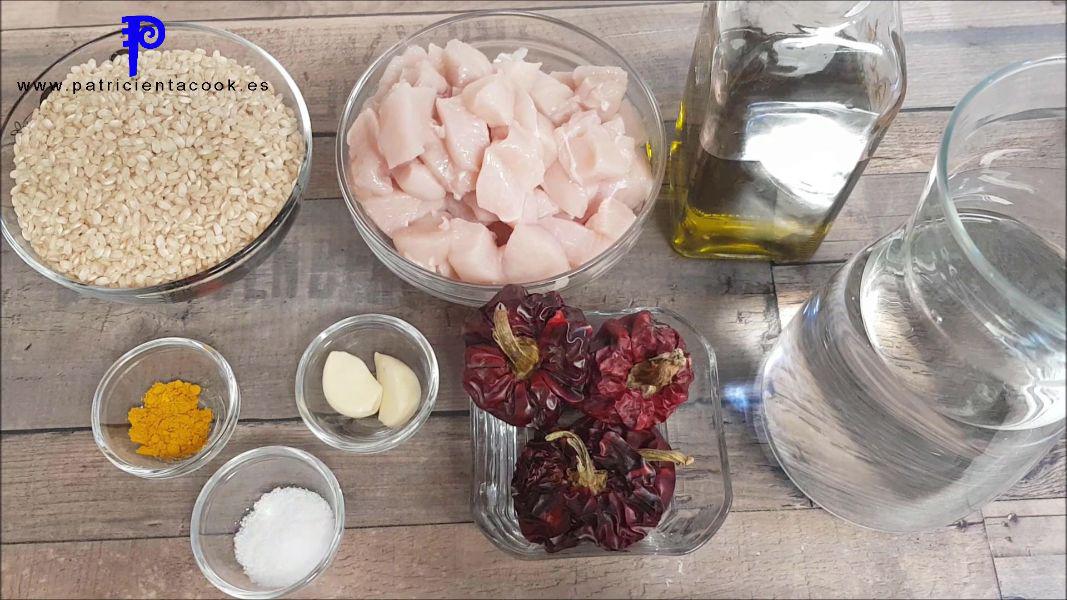 Arroz con Pollo y ñoras en robot de cocina Trending Cooking (1)