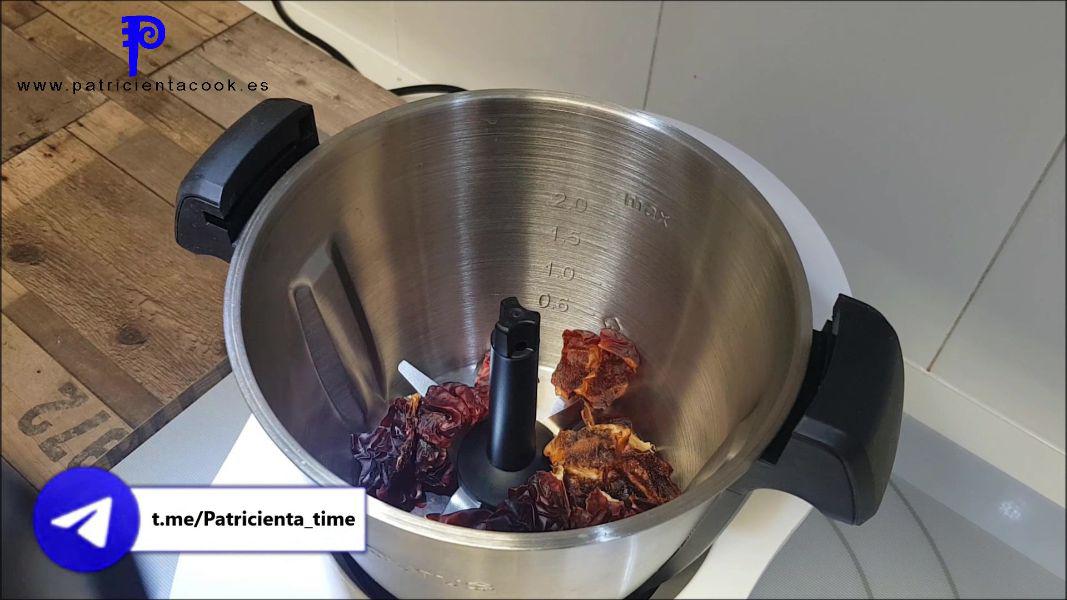 Arroz con Pollo y ñoras en robot de cocina Trending Cooking (1)