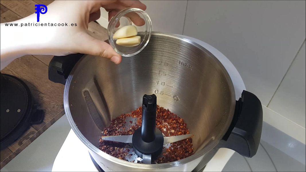 Arroz con Pollo y ñoras en robot de cocina Trending Cooking (1)