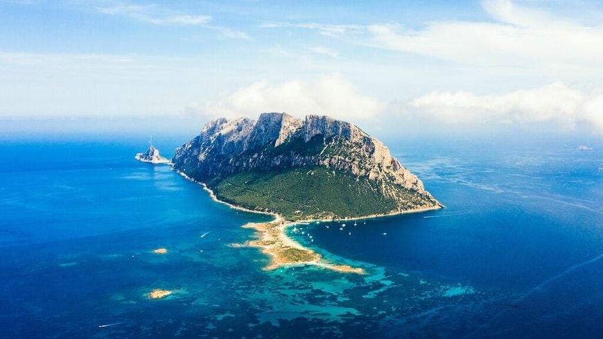 Panorámica de la isla de Tavolara