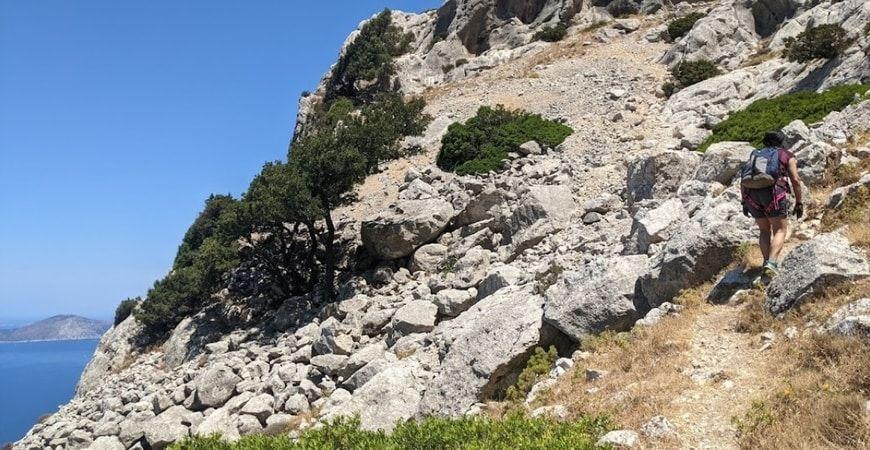 Ruta de senderismo en Tavolara