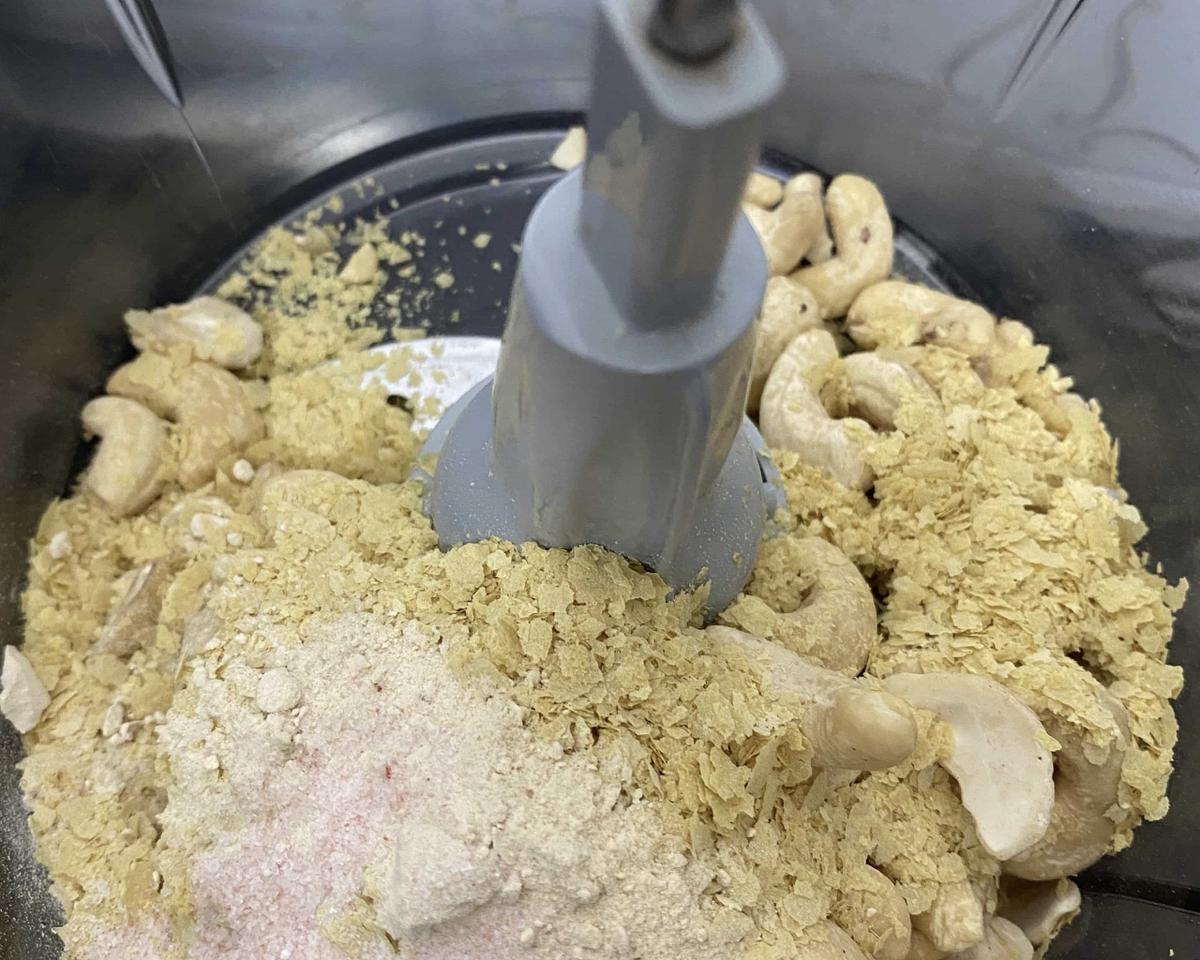 ingredientes queso parmesano vegano