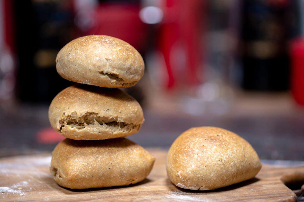 Receta Panecillos Integrales