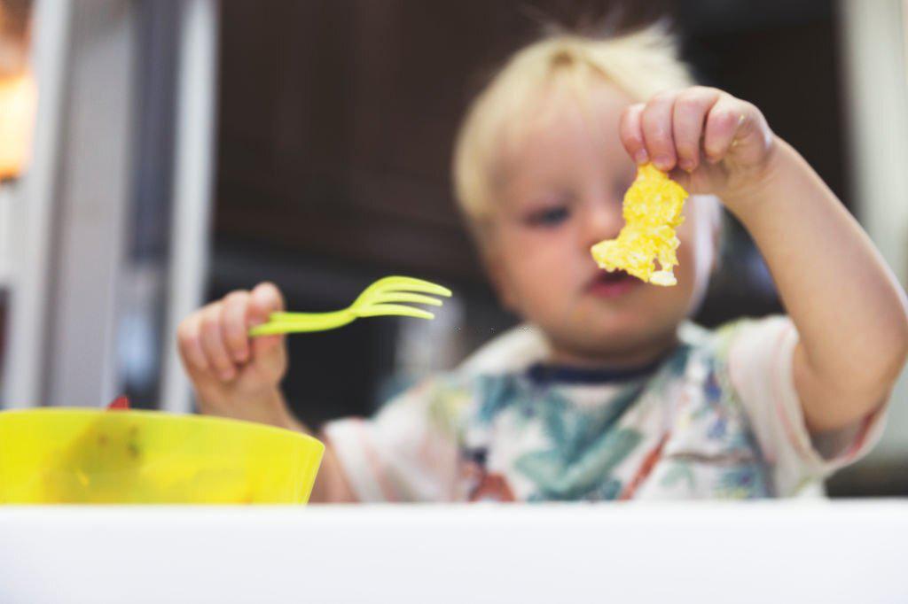 Receta Tortilla francesa BLW para bebés