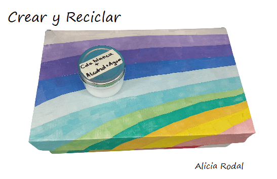 En este tutorial aprenderás una técnica sencilla de como forrar o decorar cajas de cartón con la técnica collage, de una forma fácil, con un nivel básico, para principiantes. Además, lo haremos con papel de revistas, catálogos, folletos o periódico de colores. Diy