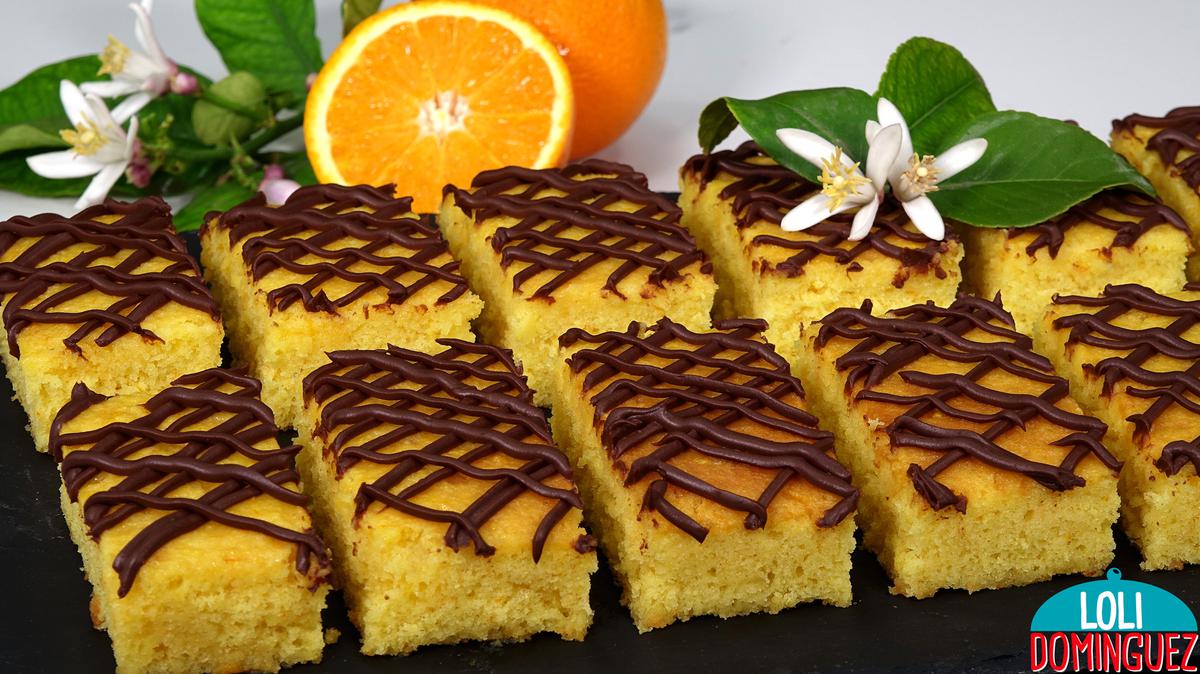 PASTELITOS DE NARANJA CON CHOCOLATE, TIERNOS, JUGOSOS Y FÁCILES. Esta receta es un comodín para cualquier momento y ocasión, podemos hacer formato de pastelitos o dejar un pastel grande o una tarta