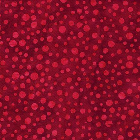 tela batik roja bolas