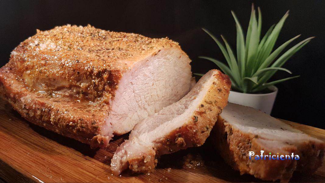 Lomo a la sal en freidora de aire 9 en 1 de Lidl. Patricienta Cook