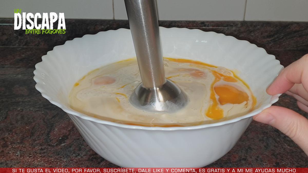 Clafoutis de fresas - Paso 1 - Un Discapa Entre Fogones