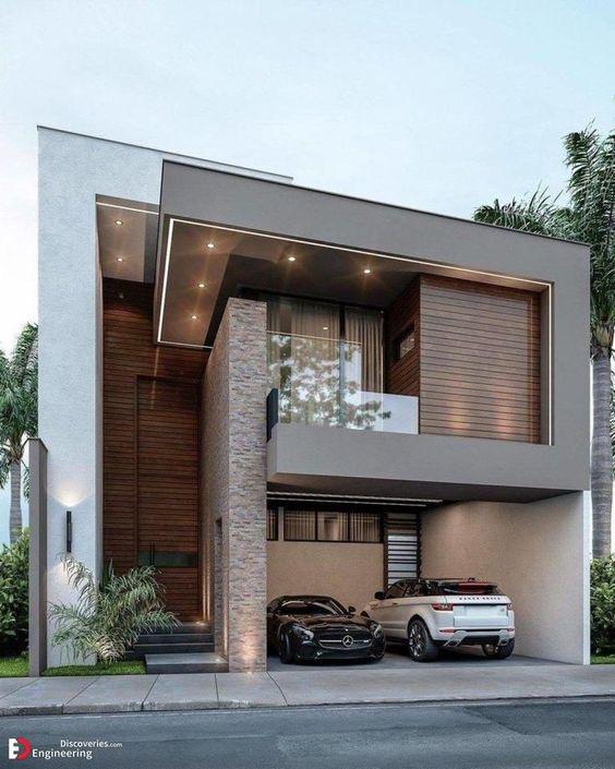 Fachadas de lujo pequeñas