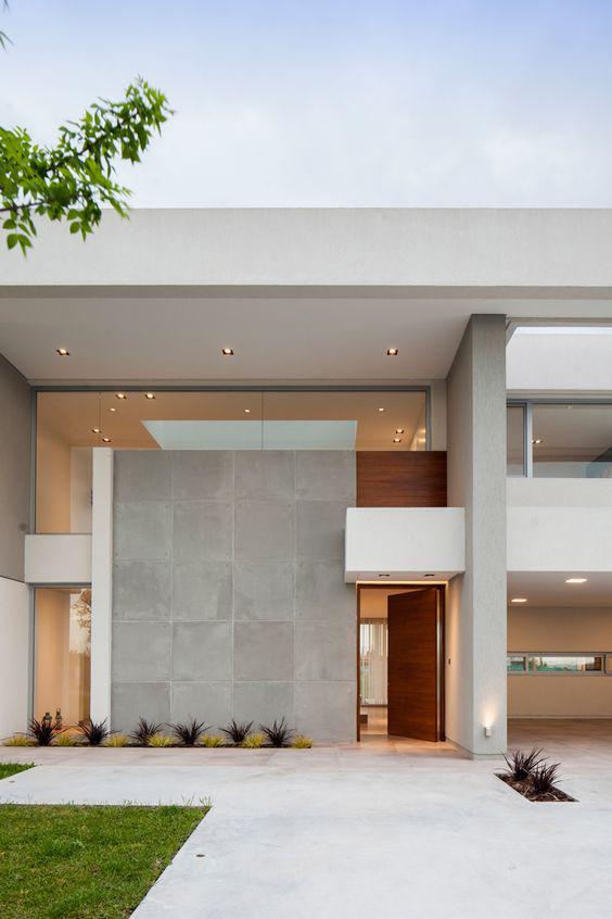 Fachadas modernas minimalistas