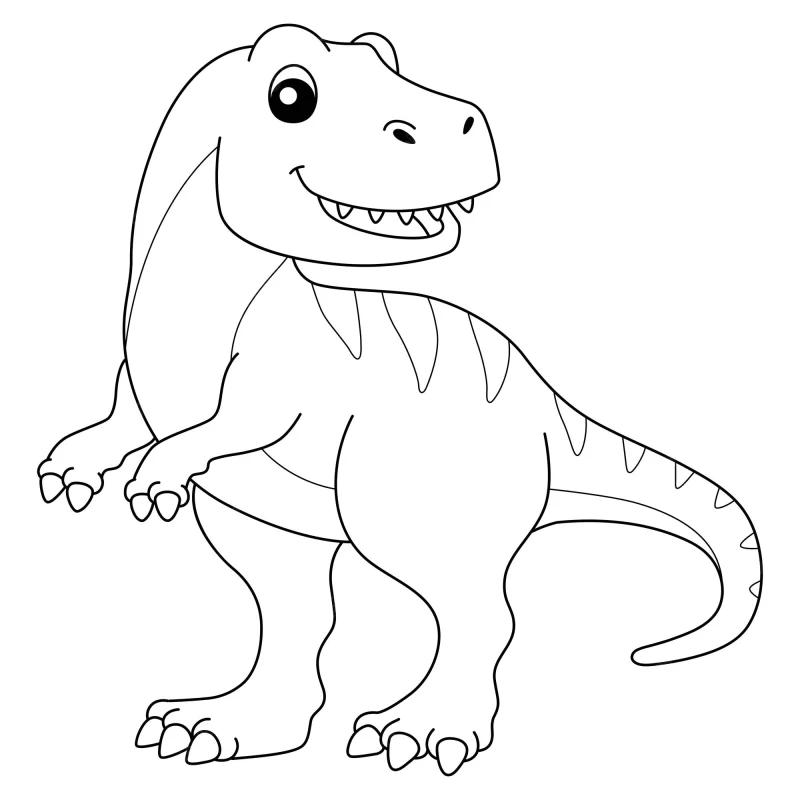 dibujos de tyrannosaurus