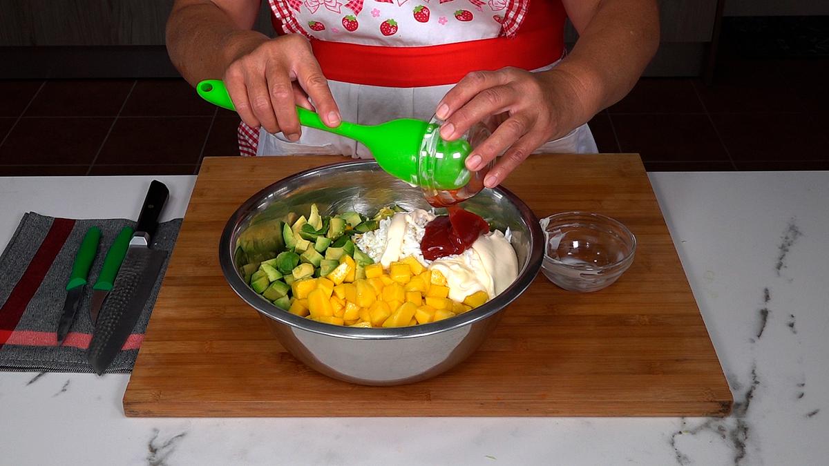 ENSALADILLA TROPICAL CON GAMBAS O CAMARONES - Loli Domínguez - Foto 10