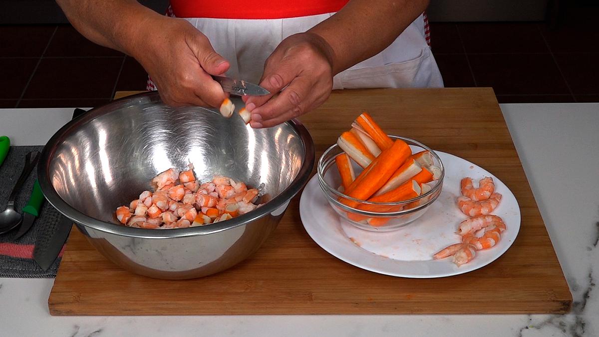 ENSALADILLA TROPICAL CON GAMBAS O CAMARONES - Loli Domínguez - Foto 5