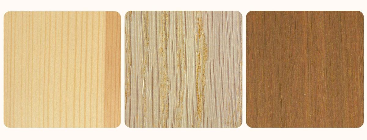 diferentes tipos de madera
