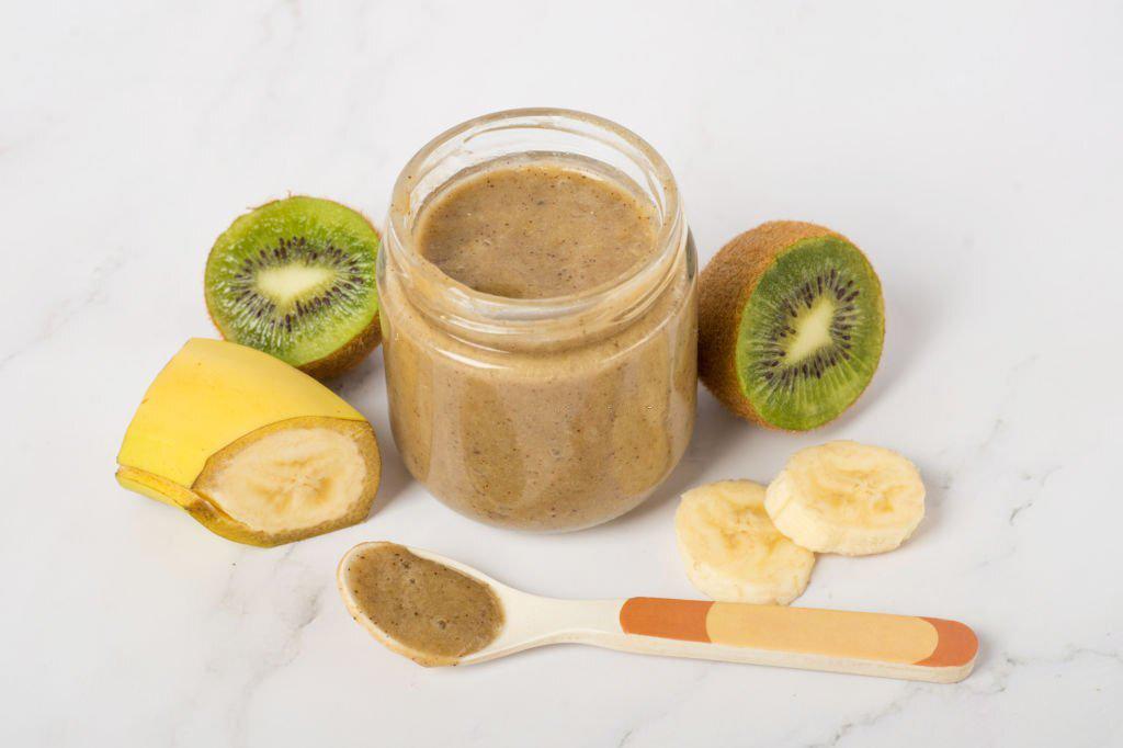 Puré de kiwi para bebés