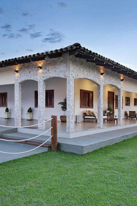 Casas tipo hacienda modernas