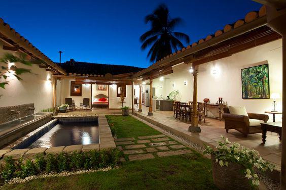 Casas tipo hacienda pequeñas