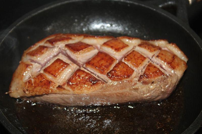 Magret de pato teriyaki