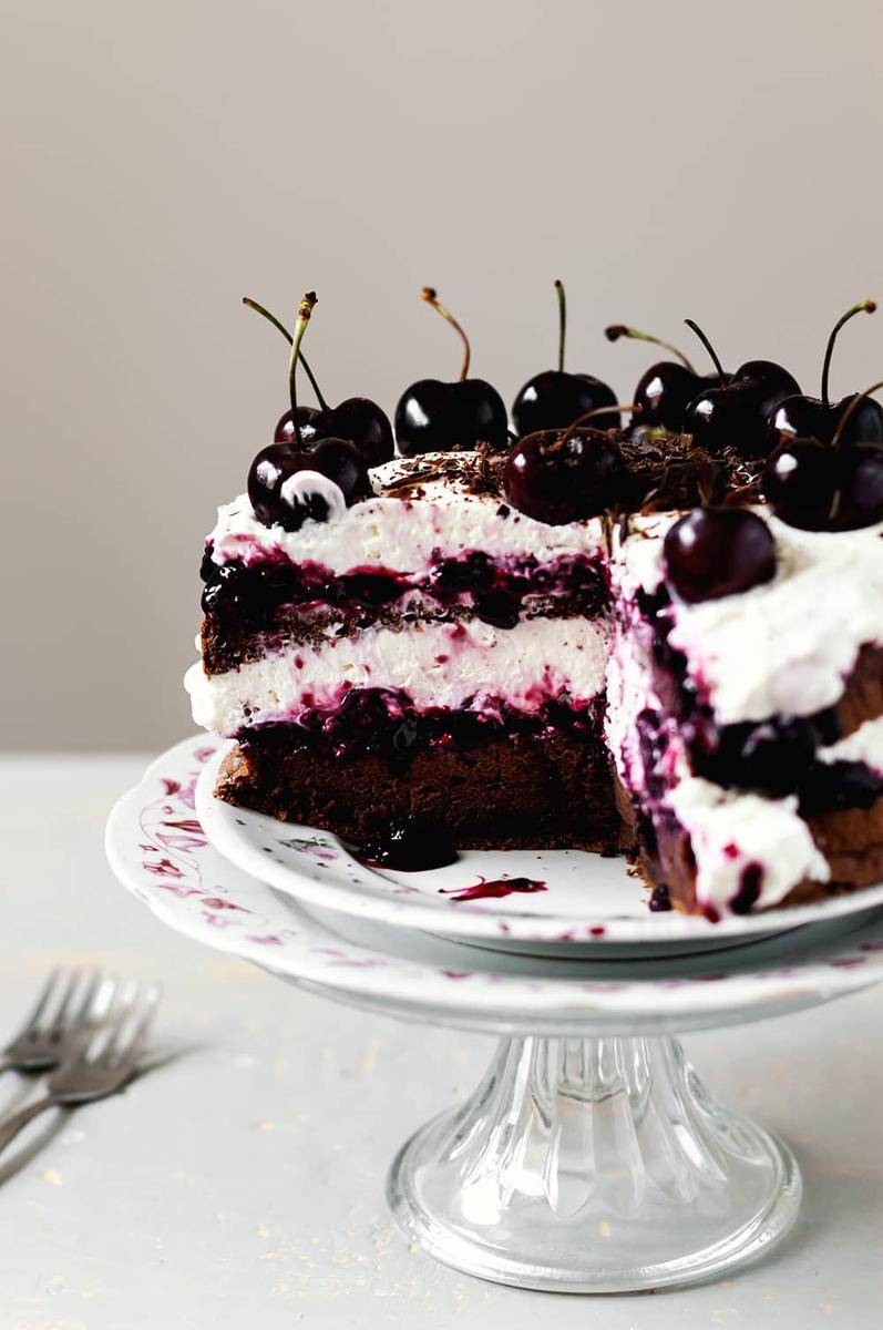 Pastel de Tarta Selva Negra