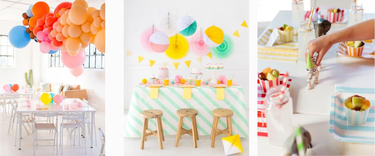 Ideas para la decoración de un cumpleaños infantil