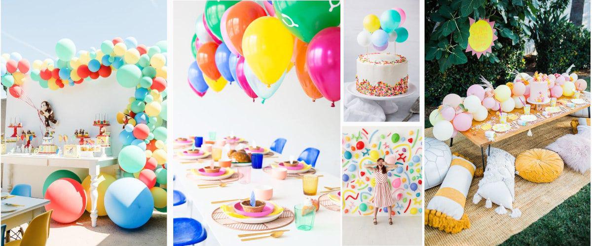 Globos para decorar las fiestas infantiles