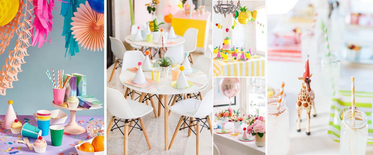 Mesa para un cumpleaños infantil