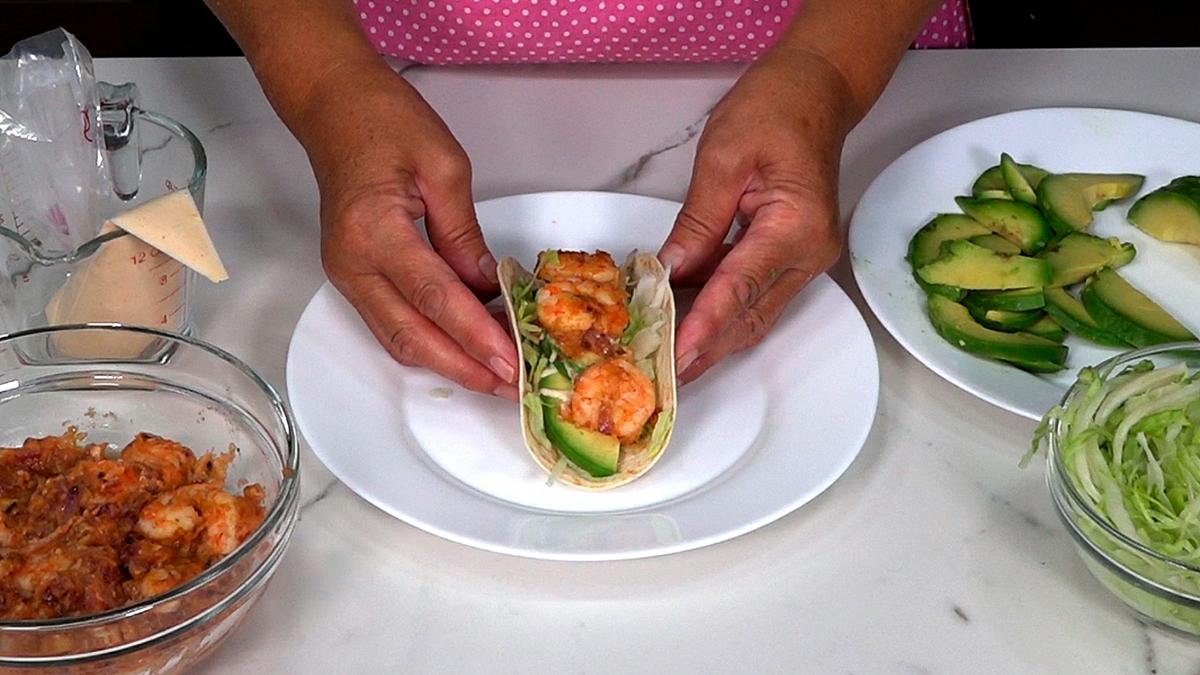 TACOS DE LANGOSTINOS O CAMARONES, RECETA FÁCIL Y DELICIOSA - Loli Domínguez - Foto 13