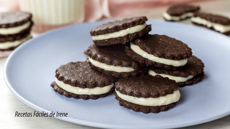 receta de galletas oreo caseras y saludables