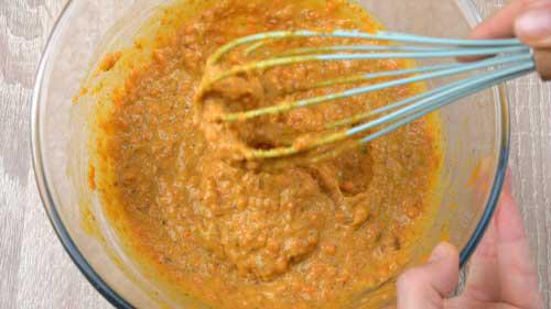 masa de donuts tarta de zanahoria