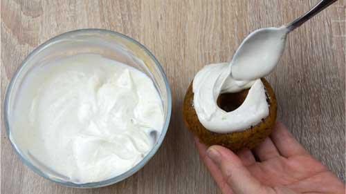 decorar donuts tarta de zanahoria