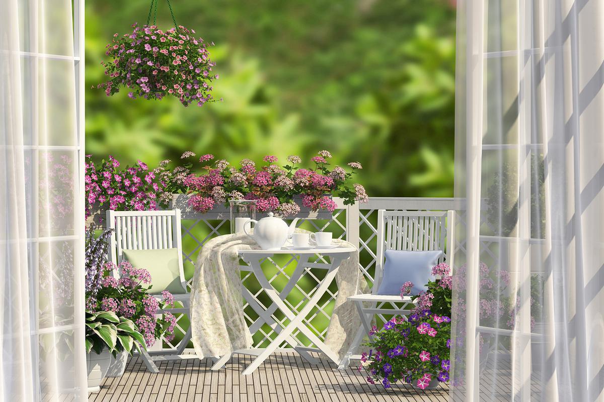 Ideas para convertir el balcón en un hermoso vergel 3