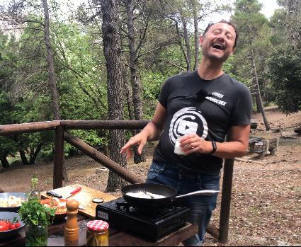 PAN en Sartén SIN HORNO SIN AMASAR Y SIN REPOSO