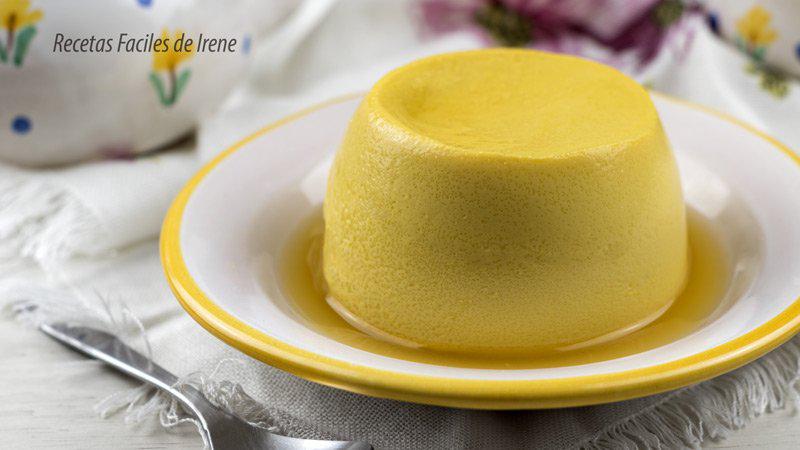 receta de flan de huevo al microondas en 12 minutos