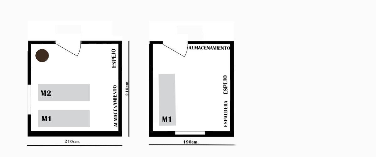Fibuja los planos y juega con distintas distribuciones