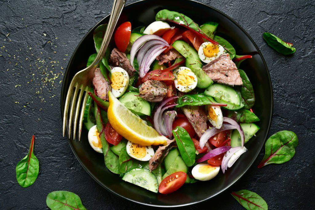 Recetas de ensaladas de verano de plato único