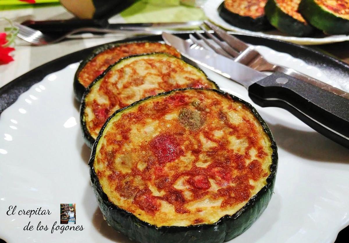 barquitas de calabacín