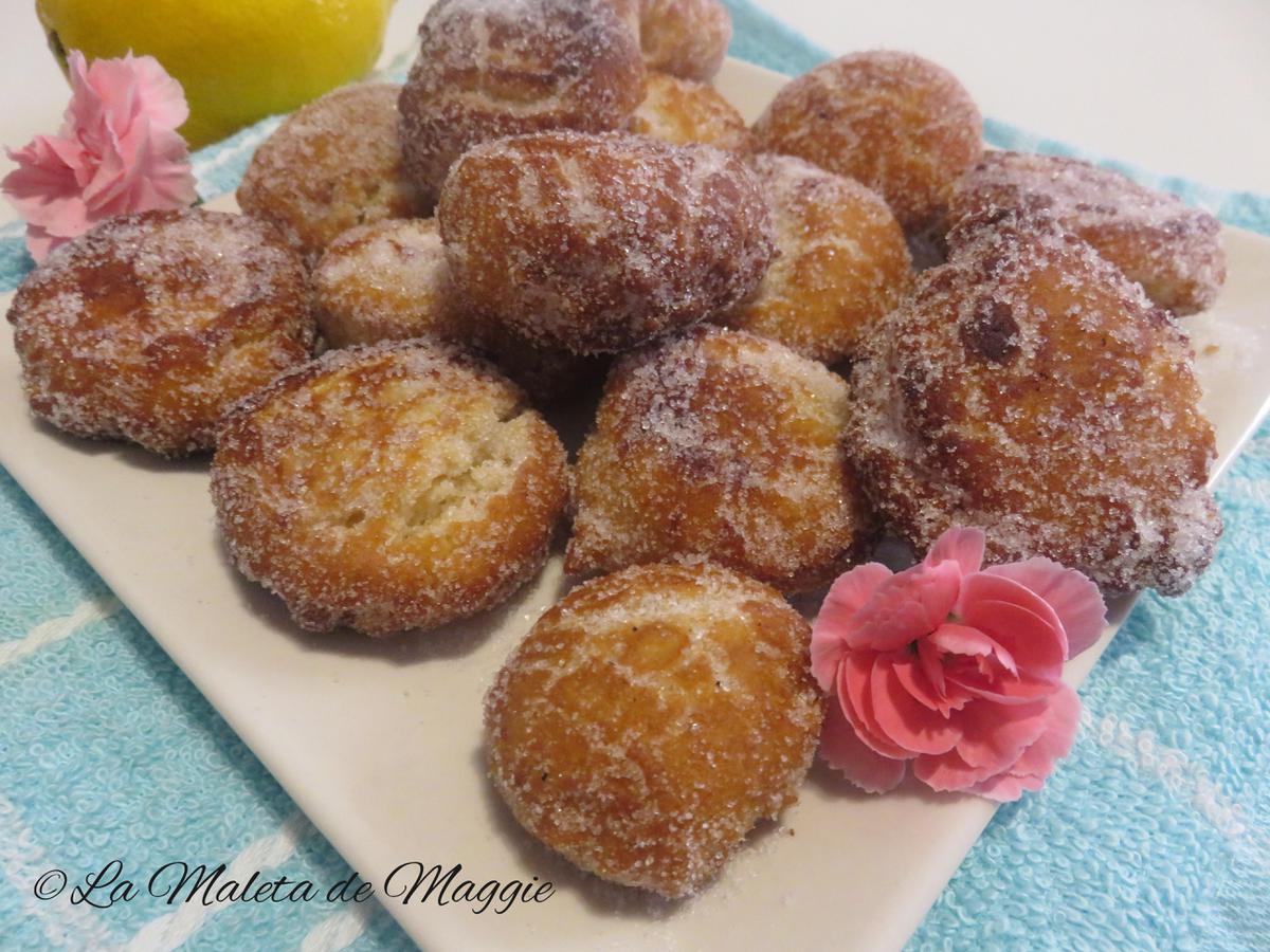 buñuelos de limón